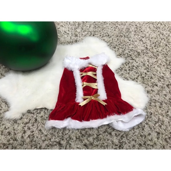 chico Other - Chico Pet Dog Christmas Clothing Santa Dress Sz S